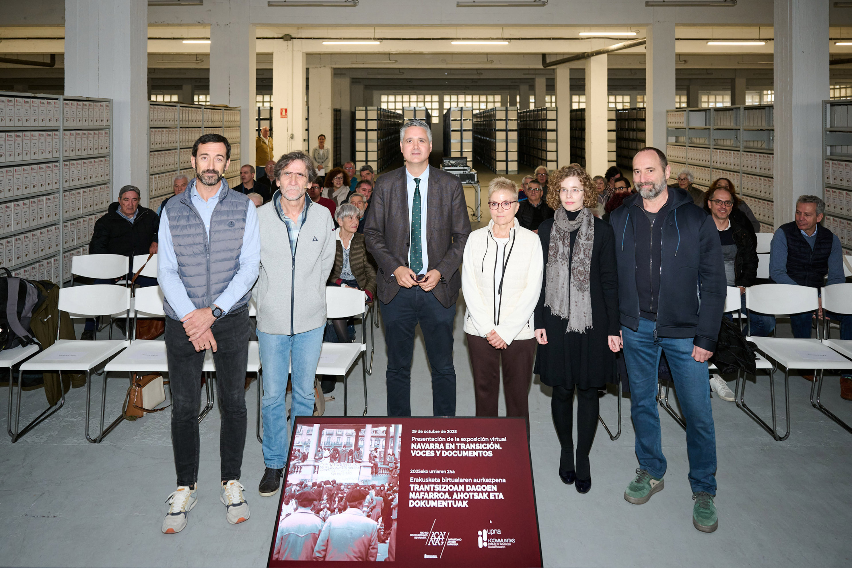 El Archivo Contemporáneo presenta un espacio web con una exposición dedicada a la Transición en Navarra